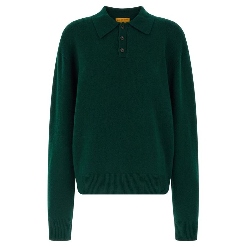 Guest in Residence Bicolor Cashmere Polo Women's Shirt
